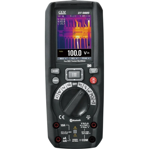 Мультиметр со встроенным тепловизором СЕМ TRMS DT-9889 482568