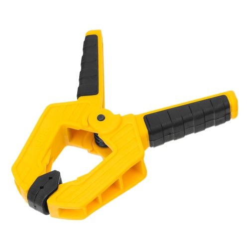 Струбцина клещеобразная, усиленная 50 х 35 мм, двухкомпонентные рукоятки Denzel Струбцина клещеобразная, усиленная 50 х 35 мм, двухкомпонентные рукоятки Denzel