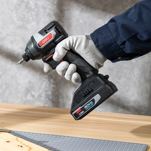 Винтоверт ударный аккумуляторный DELI 200Нм DE-QZ20-1D2 (2АКБ + ЗУ, 20В х 4Ач, 3600 об/мин, 3600 уд/мин) 164344 фото 5 Винтоверт ударный аккумуляторный DELI 200Нм DE-QZ20-1D2 (2АКБ + ЗУ, 20В х 4Ач, 3600 об/мин, 3600 уд/мин) 164344 фото 5