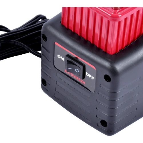 Двухцилиндровый компрессор 85 л/мин в кейсе с набором для ремонта колес AUTOVIRAZH AV-010890 фото 10