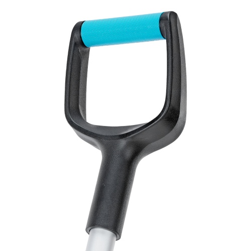 Лопата-скрепер для уборки снега, полипропилен, 550х340х1450 мм, алюминиевый черенок, ПВХ, LUXE Palisad фото 7