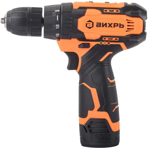 Аккумуляторная дрель-шуруповерт Вихрь ДА-12Л-2 72/14/14 фото 8 Аккумуляторная дрель-шуруповерт Вихрь ДА-12Л-2 72/14/14 фото 8