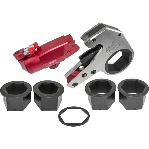 Комплект гидравлического кассетного ключа (115-85 мм.) 2312-23124 Нм ATW TTBS-K210 Комплект гидравлического кассетного ключа (115-85 мм.) 2312-23124 Нм ATW TTBS-K210