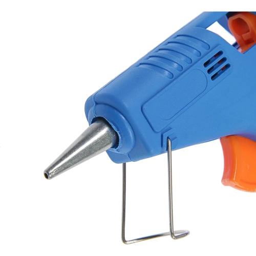 Клеевой пистолет ТУНДРА 20 Вт, 220 В, выключатель, индикатор, длинное сопло, 7 мм 1026054 фото 7