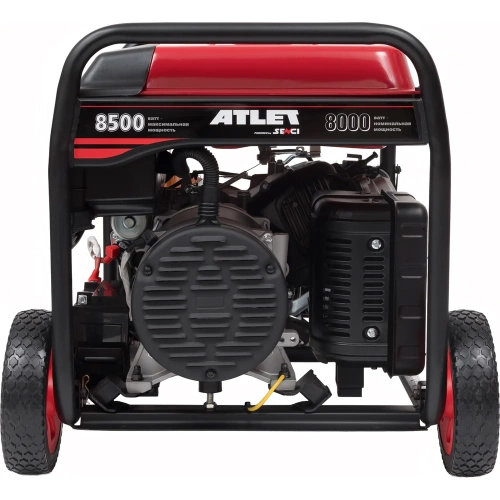 Бензиновый генератор ATLET (8,5 кВт ручной и электростартер, колеса и ручки) SC11000-I фото 7