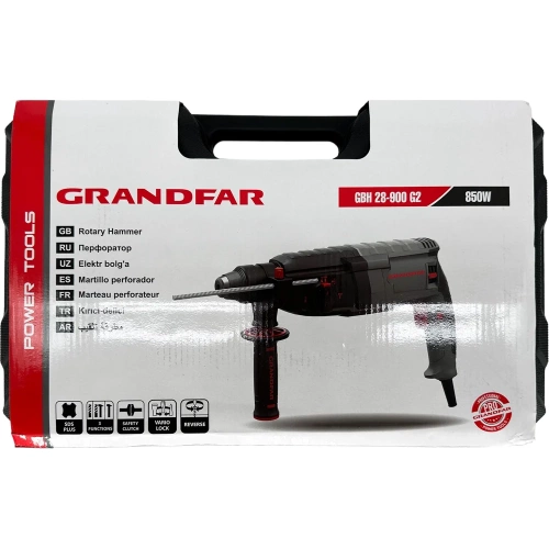 Перфоратор GRANDFAR (3.2 Дж,850Вт) GBH28-900G2 фото 6 Перфоратор GRANDFAR (3.2 Дж,850Вт) GBH28-900G2 фото 6