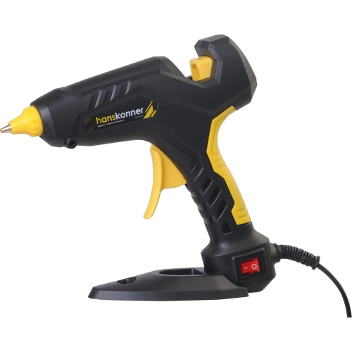 Пистолет клеевой Hanskonner 100 Вт, 2 сменных сопла, 4 стержня D 11 мм HGG11100