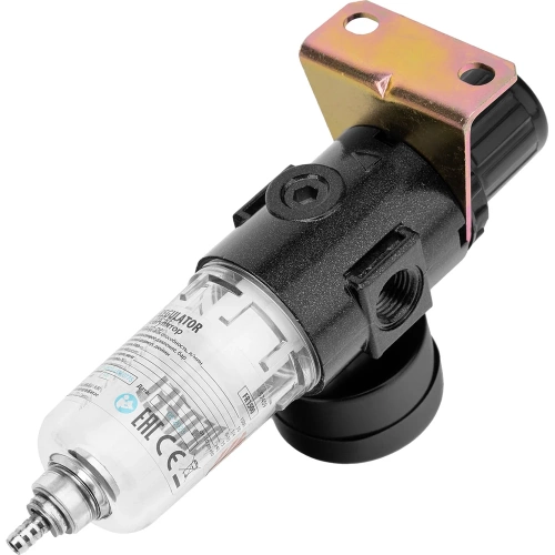 Фильтр-регулятор FR1500, 10 бар, 1500 л/мин, 1/4" Denzel 57459 фото 6