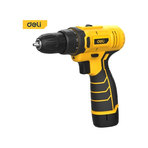 Дрель-шуруповерт аккумуляторная DELI DL-DZ12-5A2 1 акб, 12В х 2Ач, ЗУ, 30 Нм, кейс 164630 фото 4 Дрель-шуруповерт аккумуляторная DELI DL-DZ12-5A2 1 акб, 12В х 2Ач, ЗУ, 30 Нм, кейс 164630 фото 4