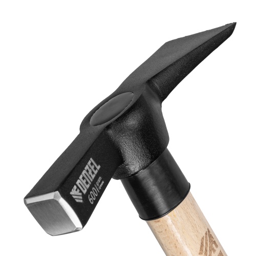 Молоток каменщика, 600 г, буковая рукоятка, EFP Denzel фото 3