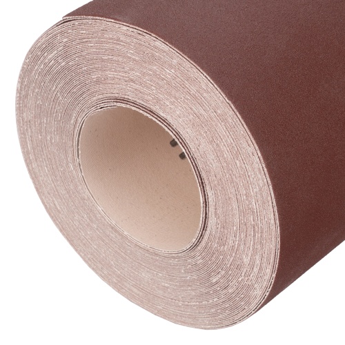 Шкурка на тканевой основе, KK18X W, зернистость 12Н(P 100) бобина 200 мм х 20 м, водостойкая, "БАЗ" фото 4