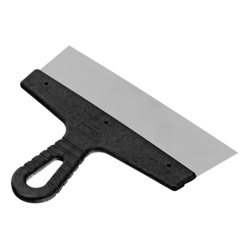 Шпатель фасадный из нержавеющей стали, 250 мм, пластмассовая ручка Сибртех фото 2