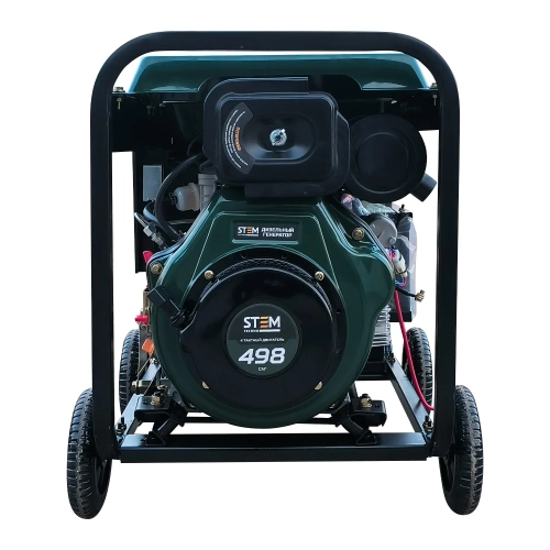 Дизельный генератор STEM Techno s6500de (6,5кв, электростартер, дисплей, подогрев) ГЕН019 фото 4