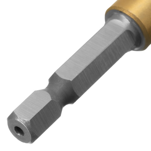 Зенковка конусная под М10, HSS, по металлу, 6-гранный хвостовик Denzel фото 4