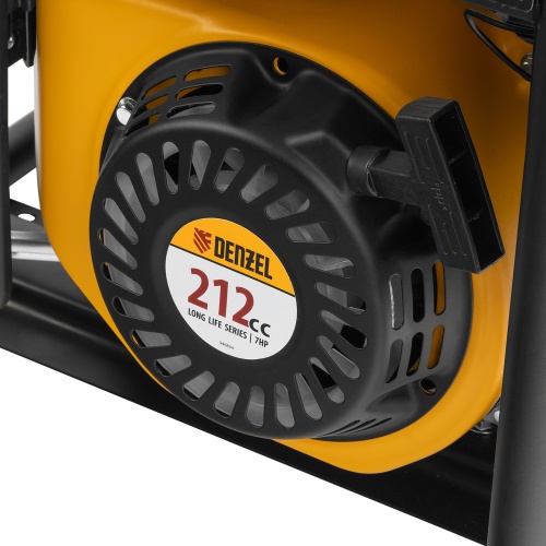 Генератор бензиновый PS 33, 3.3 кВт, 230 В, 15 л, ручной стартер Denzel фото 11