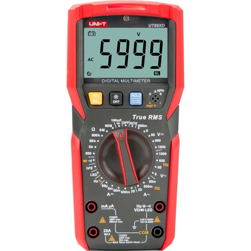 Мультиметр универсальный UNI-T UT89XD 13-0076 Мультиметр универсальный UNI-T UT89XD 13-0076