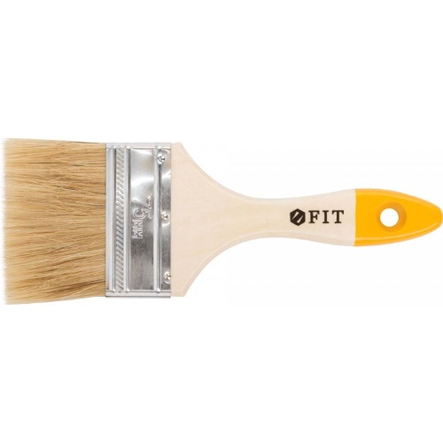 Кисть флейцевая Fit Стандарт-Плюс 01047 3 дюйма 75 мм