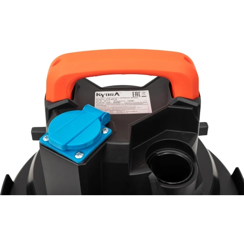 Пылесос строительный из нержавеющей стали 20 л 1200 Вт  KVS-E2.20 Kydra 8.202.0005 фото 9