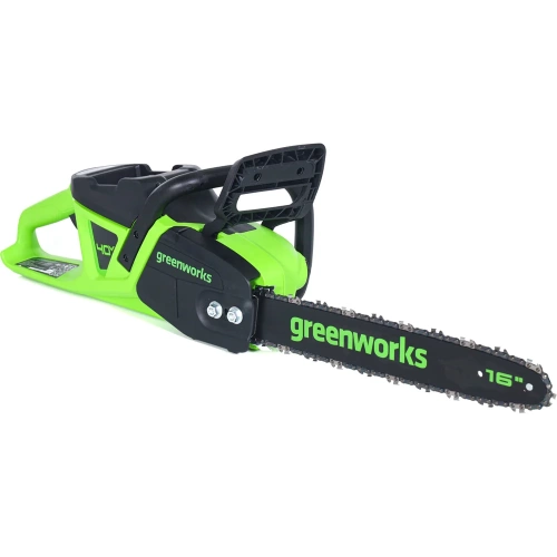 Цепная аккумуляторная пила GreenWorks GD40CS20X 40V, 40 см, 2000 Вт, бесщеточная, c 1хАКБ 4 Ач И ЗУ 2008807USB4 Цепная аккумуляторная пила GreenWorks GD40CS20X 40V, 40 см, 2000 Вт, бесщеточная, c 1хАКБ 4 Ач И ЗУ 2008807USB4