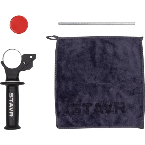 Перфоратор СТАВР SDS-PLUS, 30мм, горизонт, 1100Вт, Stavr SBH 1100-30AV, 3 режима, AVS, 3.2Дж, 0-1000об/мин, 0-5200уд/мин, кабель 3м (набор осн, кейс) 9030300314 фото 8