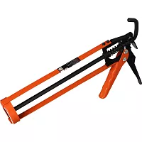 Пистолет для силиконового герметика FASTER TOOLS professional 225 мм 2824