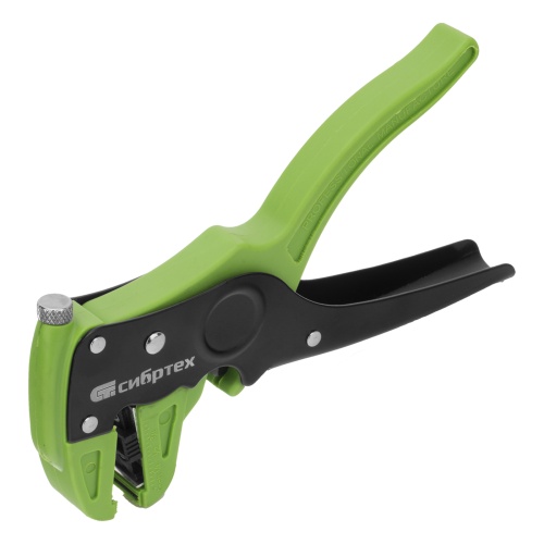 Щипцы для зачистки электропроводов, сечением: 0.2-3.5 мм2, функция обрезания проводов Сибртех фото 2