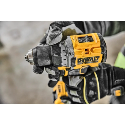 Бесщеточная дрель-шуруповерт DEWALT 2 скорости, 2 АКБ 18 В XR Li-Ion DCD800E2T-QW фото 7