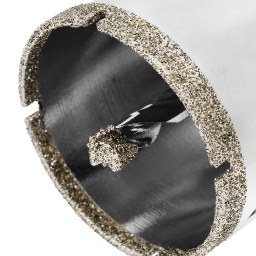 Сверло алмазное по керамограниту, 45 х 67 мм, трехгранный хвостовик Matrix фото 5