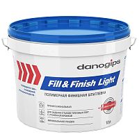 Шпатлевка Danogips (Sheetrock) Fill&Finish Light 10 л