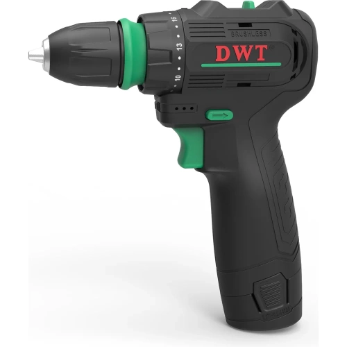 Бесщеточная универсальная аккумуляторная дрель-шуруповерт DWT ABSP-12 NQ-2 BMC Бесщеточная универсальная аккумуляторная дрель-шуруповерт DWT ABSP-12 NQ-2 BMC