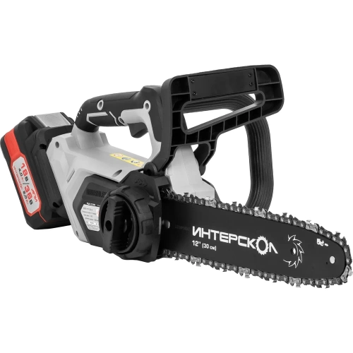 Бесщеточная аккумуляторная цепная пила Интерскол ПЦА-12/36В Li-ion, АПИ (картон, без аккум. и ЗУ) 824.0.0.70 фото 3