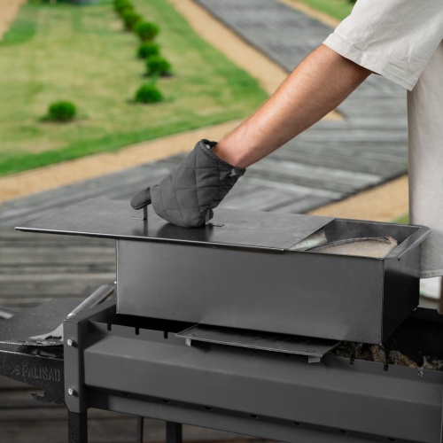 Коптильня двухъярусная 420 x 270 x 175 мм, нержавеющая сталь, 0.8 мм. с поддоном, Camping Palisad фото 12