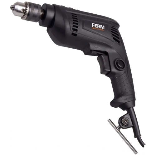 Дрель FERM IND 450W, 0-3300 об/мин, сталь/дерево-10/25 мм 5010000012 PDM1048P фото 4