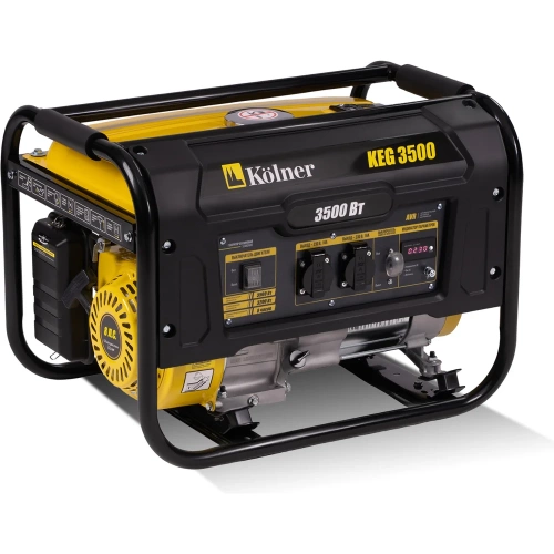 Генератор бензиновый Kolner 3.5 кВт, 230В, 50Гц, KEG 3500 8040200226 Генератор бензиновый Kolner 3.5 кВт, 230В, 50Гц, KEG 3500 8040200226