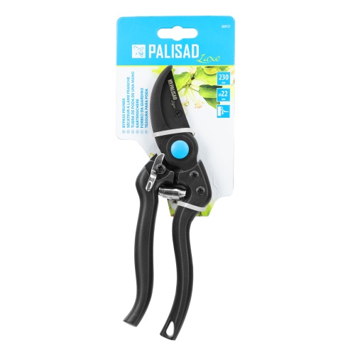 Секатор прямого реза, 230 мм, алюминиевые рукоятки, Luxe, Palisad фото 8