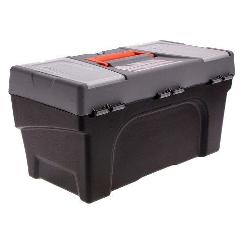 Ящик для инструмента 20", 500 х 260 х 260 мм, пластик Stels фото 2 Ящик для инструмента 20", 500 х 260 х 260 мм, пластик Stels фото 2