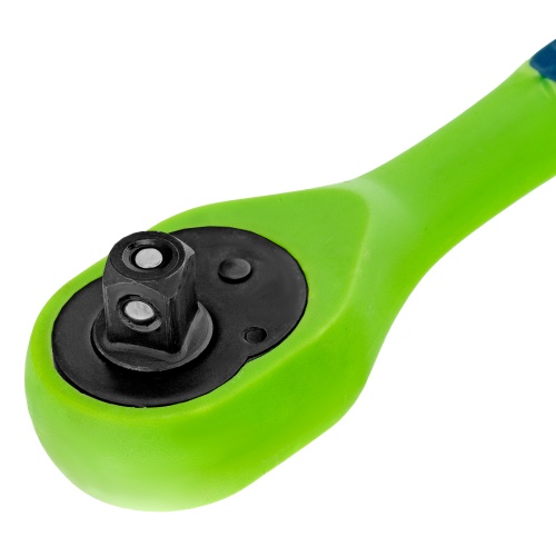 Ключ-трещотка 3/8", CrV, 72 зуба, с быстрым сбросом Сибртех фото 6