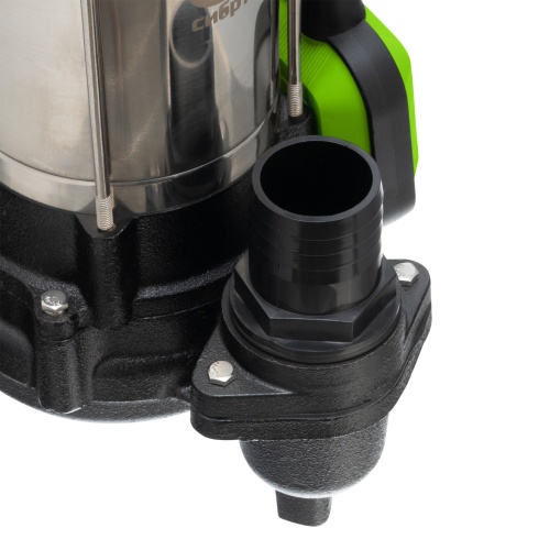 Фекальный насос СФН450, 450 Вт, напор 15 м, 21000 л/ч Сибртех фото 8