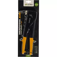 Заклепочник ULTIMA 250 мм, заклепки 2,4-4,8 мм, стальной корпус 151001
