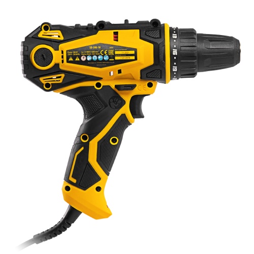 Дрель-шуруповерт сетевая SD-300-10 Denzel фото 3