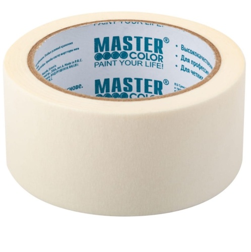 Лента клейкая малярная Master Color 30-6104 48 мм 25 м