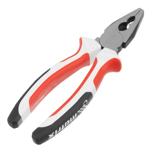 Плоскогубцы Premium, 200 мм, трехкомпонентные рукоятки Matrix фото 2