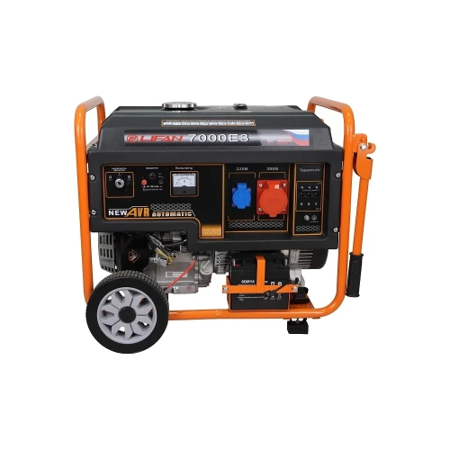 Бензиновый генератор LIFAN 7000E3 (6GF2-4) 220/380В, 6/6,5 кВт, 15 л.с. 00-00000119 фото 6 Бензиновый генератор LIFAN 7000E3 (6GF2-4) 220/380В, 6/6,5 кВт, 15 л.с. 00-00000119 фото 6