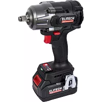 Аккумуляторный гайковёрт Elitech CW 2009SL (20В, 1х4Ач, 850Нм, М12-М24) HD 205747