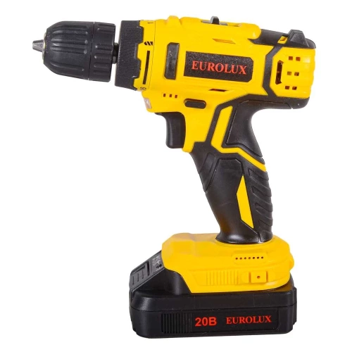 Дрель-шуруповерт аккумуляторная ДА-20/2Li Eurolux 72/14/52 фото 7 Дрель-шуруповерт аккумуляторная ДА-20/2Li Eurolux 72/14/52 фото 7