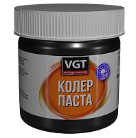 Паста колеровочная высококонцентрированная VGT черная 0,15 кг