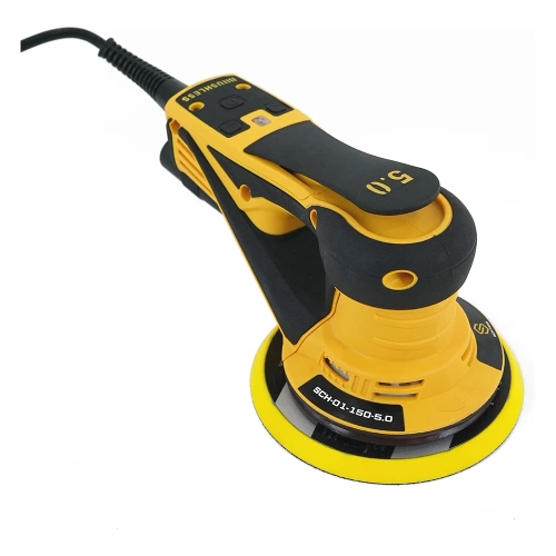 Шлифовальная ручная машинка SCHTAER 220V/50Hz, 350W, эксцентрик 5,0 мм SCH-01-150-5.0 фото 8