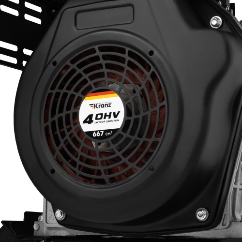 Дизельный генератор KR8500DEA 8,5кВт 230В 16л коннектор автоматики электростартер KRANZ KR-16-1315 фото 8 Дизельный генератор KR8500DEA 8,5кВт 230В 16л коннектор автоматики электростартер KRANZ KR-16-1315 фото 8