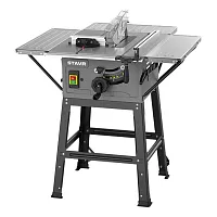 Пила дисковая стационарная СТАВР 250мм, Stavr SWM 2000-250T, 2000Вт, диск 250x30мм, 4800об/мин, 85/53мм (90/45), стол 926x880мм,кабель 2м(станина, оснас)  9031000206