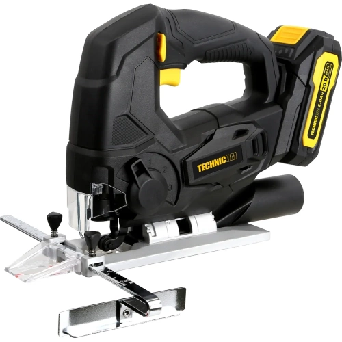 Аккумуляторный лобзик TECHNICOM 20В 2Ач, 0-2400 ход/мин, LED подсветка, 45° угол распила, 3 режима маятникового хода TC-CJ520 фото 3